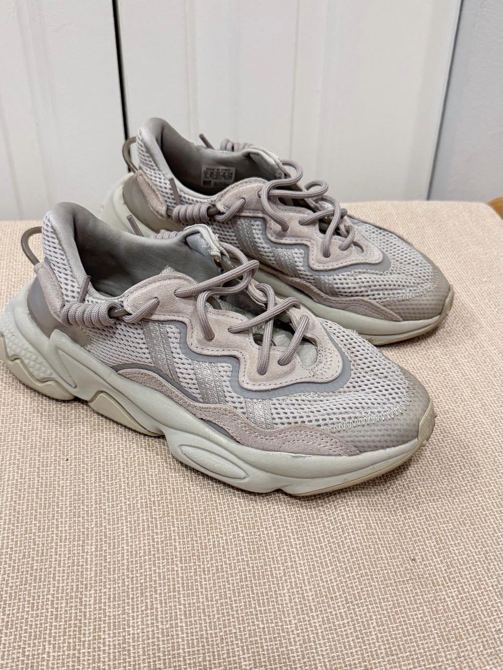 Adidas Ozweego Metal Grey Dove Grey Sneakers GZ2787 Men’s Size 5 Women’s 6